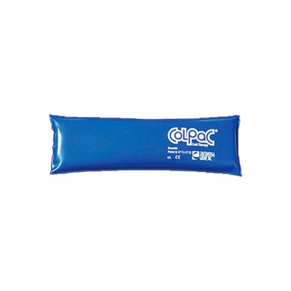 ColPaC Blue Vinyl Reusable Cold Pack, Throat, 3" x 11"